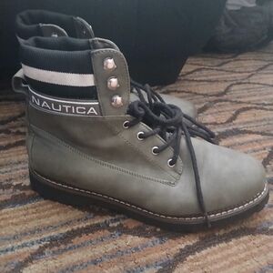 Womens nautica green boots
